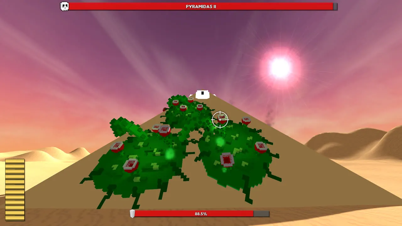 The Pyramidas boss fight